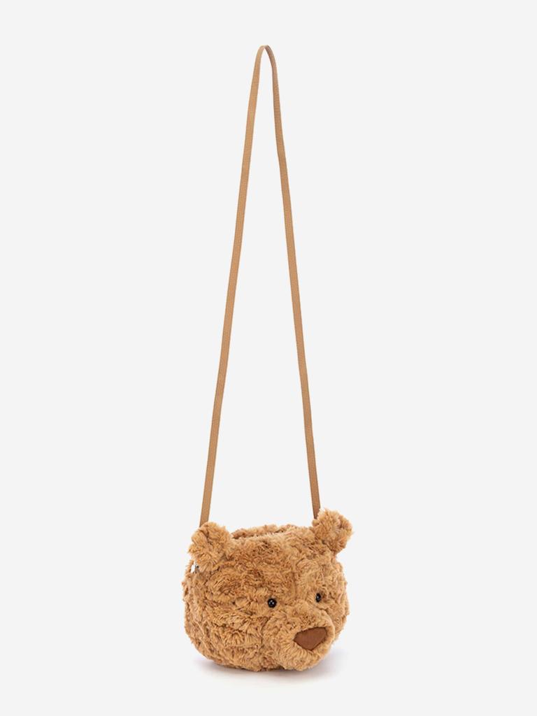 Jellycat Bartholomew Bear Bag in Beige (18cm)