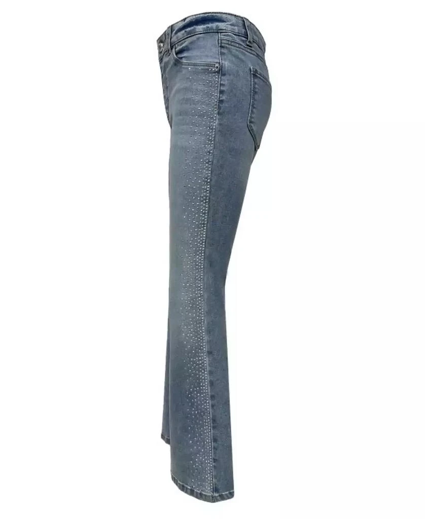 Imperial Star Girls Side Seam Bling Flare Jean 3