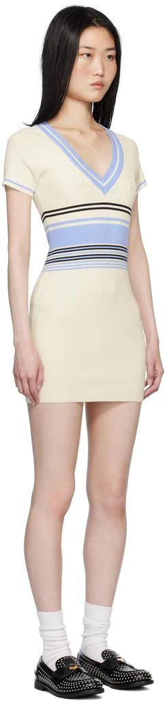 Frankies Bikinis Off-White Uptown Knit Minidress 2