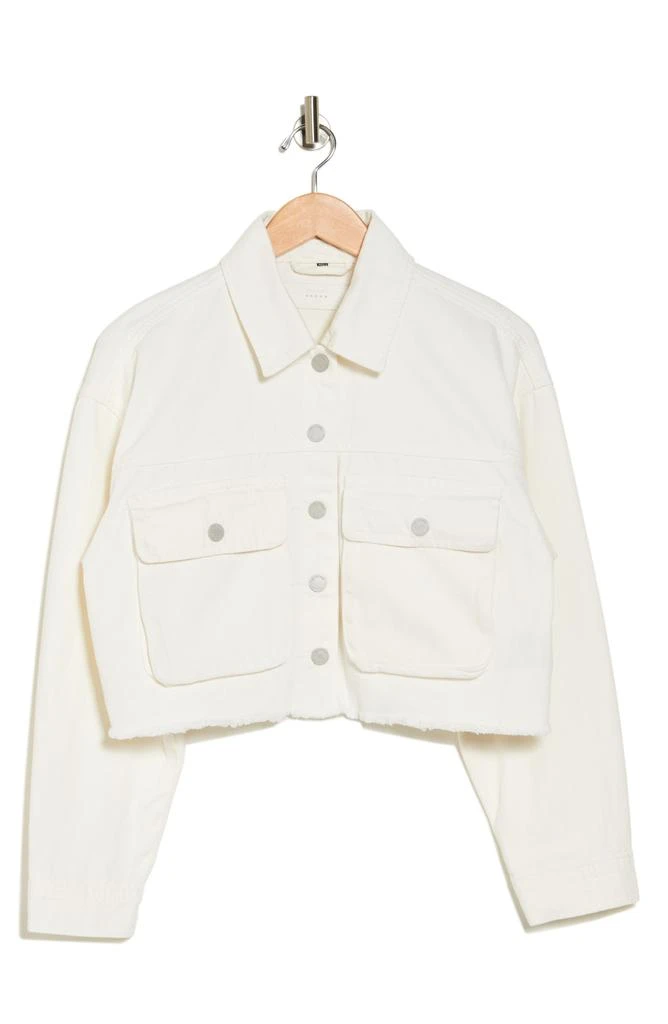 Blank NYC Cargo Denim Crop Jacket 3