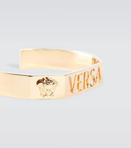 Versace Logo cuff bracelet 3