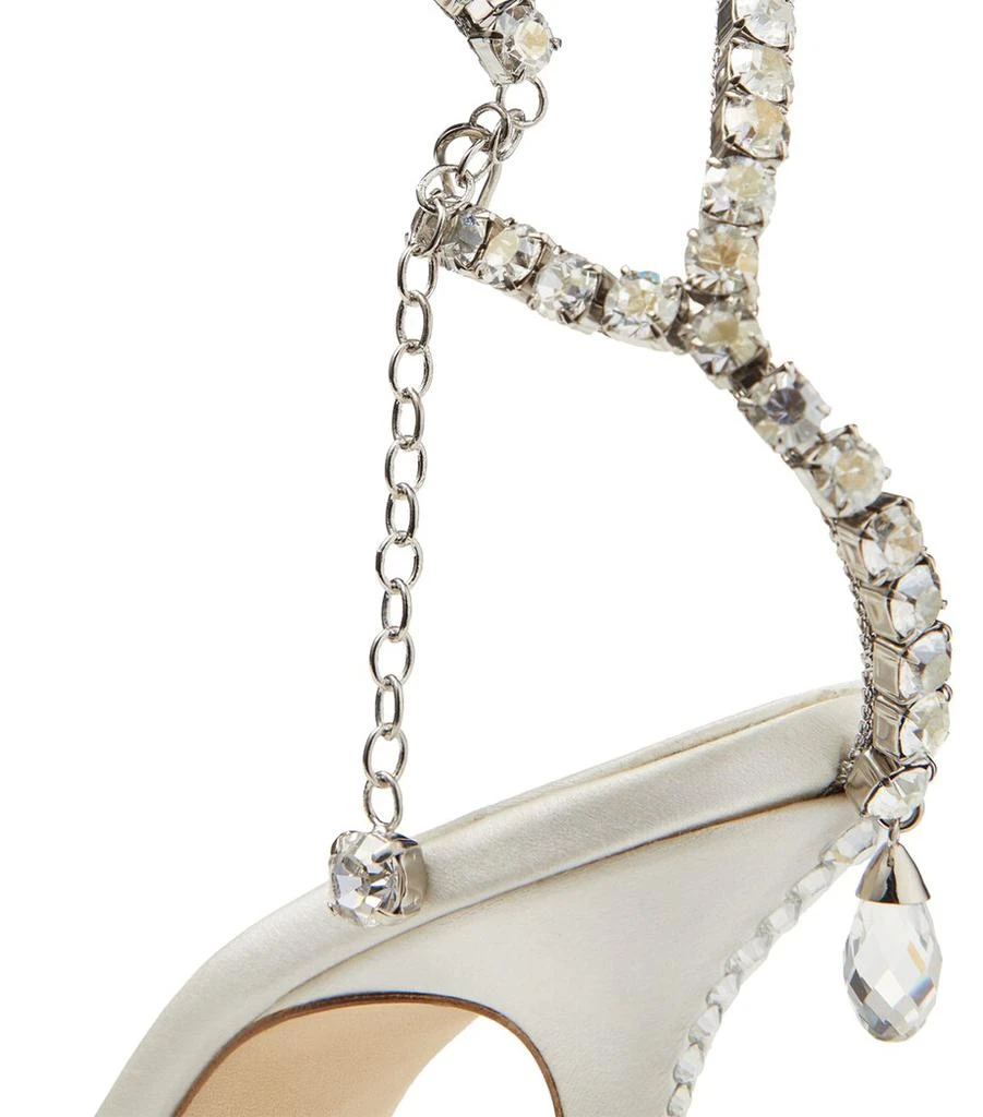 Jimmy Choo Saeda 100 Satin Pumps 3