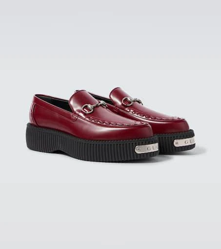 Gucci Gucci Horsebit leather platform loafers 5