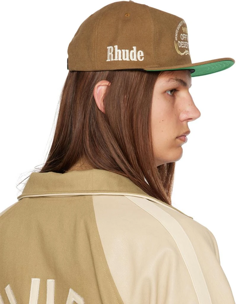 Rhude Brown 'Desert Team' Cap 3