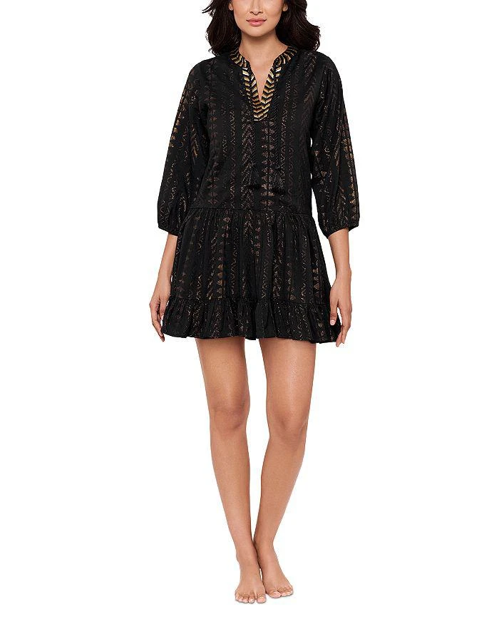 Miraclesuit Jacquard Swim Cover-Up Beach Dress 1