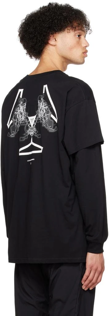 ACRONYM® Black Layered Long Sleeve T-Shirt 3