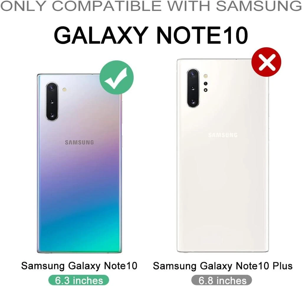 ENTRONIX Entronix Case Compatible with Galaxy Note 10 - Triple-Layer Heavy Duty Protection 2