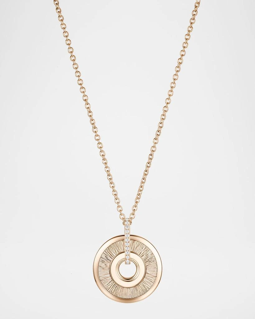 PIAGET Possession Decor Palace 18K Rose Gold Pendant Necklace