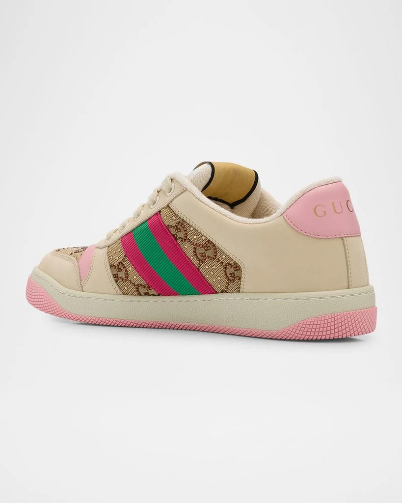 Gucci Screener GG Canvas Crystal Sneakers 2