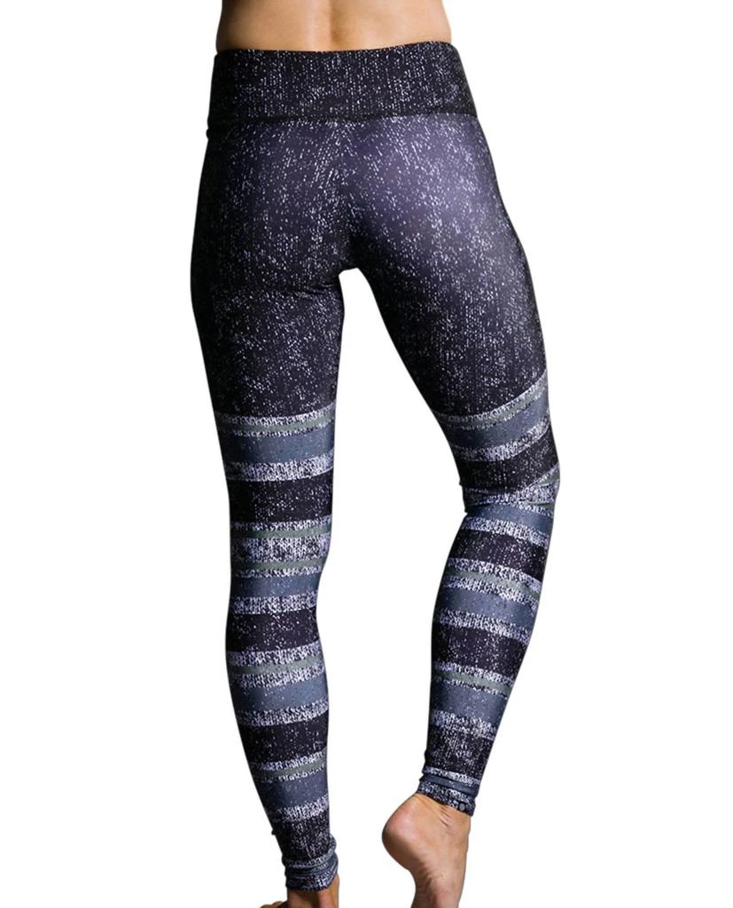 Onzie Graphic Leggings In Onz Textured Stripe 2