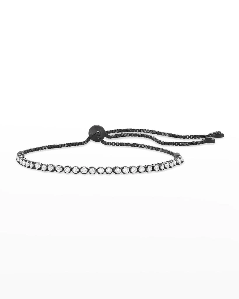 Dominique Cohen Black Gold Diamond Tennis Bracelet 1