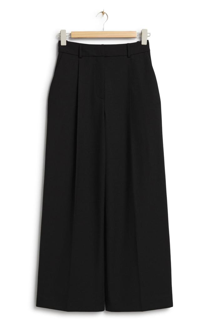 & Other Stories High Waist Wide Leg Trousers