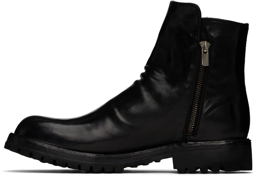 Officine Creative Black Ikonic 004 Boots 3