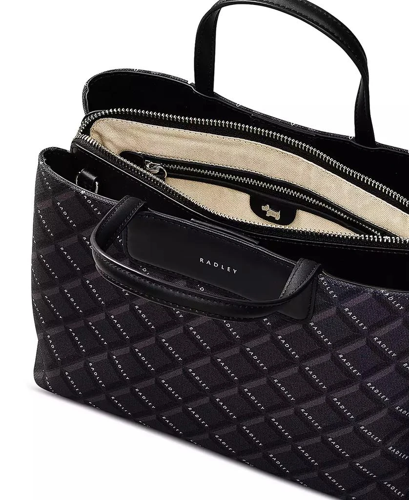 Radley Southwell Gardens Radley Geo Zip Top Grab Bag 5