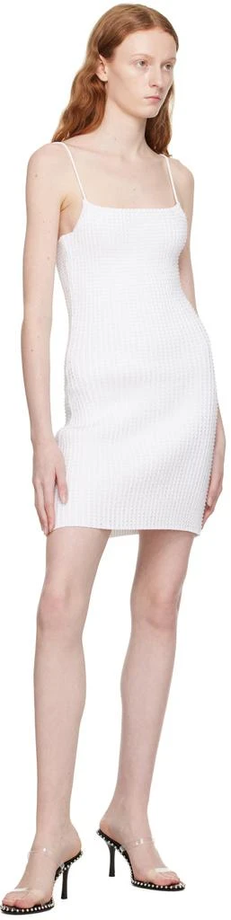 Alexander Wang White Rib Minidress 4