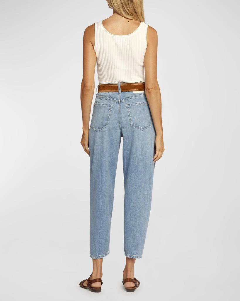Current Elliott The Coppola Straight Cropped Jeans 4