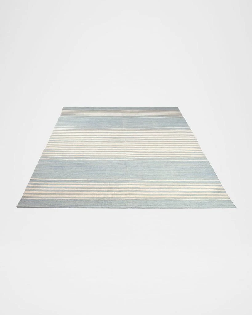 Ralph Lauren Bluff Point Stripe Hand-Woven Rug, 9' x 12' 2