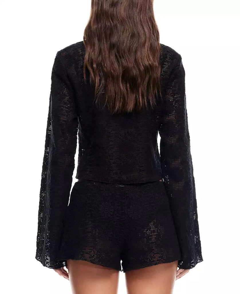 Lioness Women's Cotton Lace Babydoll Top 5