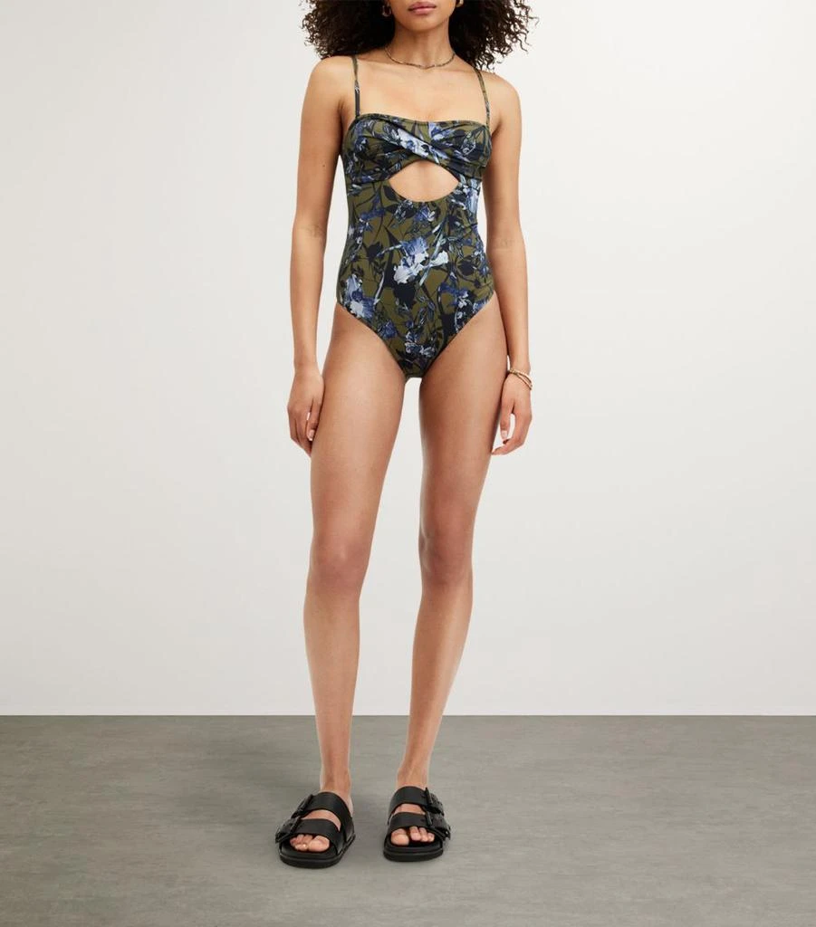 ALL SAINTS Floral Tatum Swimsuit 6