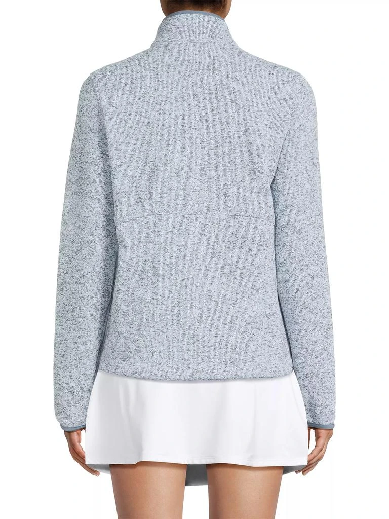 Zero Restriction Maddy Snap-Placket Sweater 5