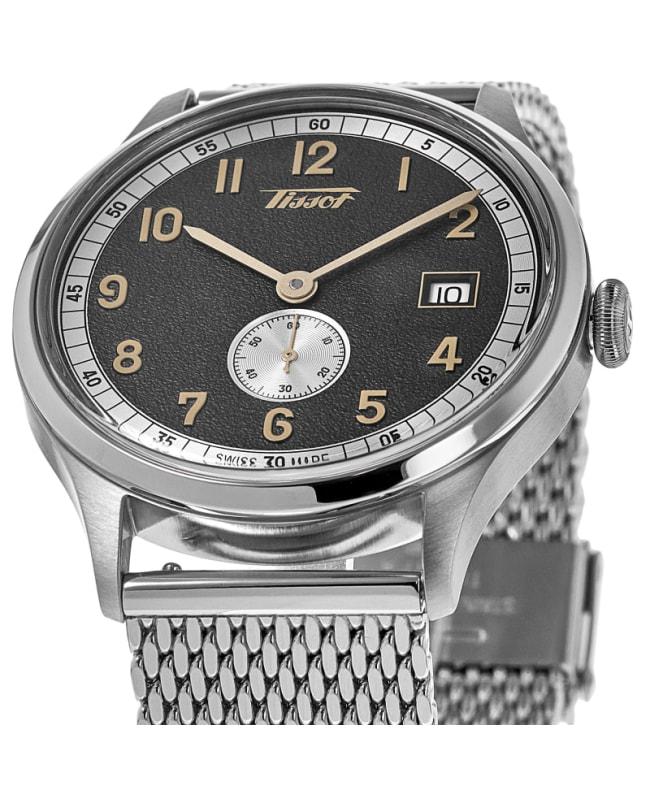 Tissot Tissot Heritage Small Second 1938 COSC Automatic Grey Dial Steel Men's Watch T142.428.11.082.00