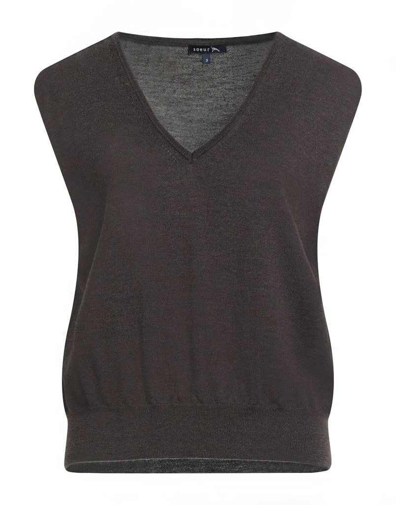Soeur Sleeveless sweater 1