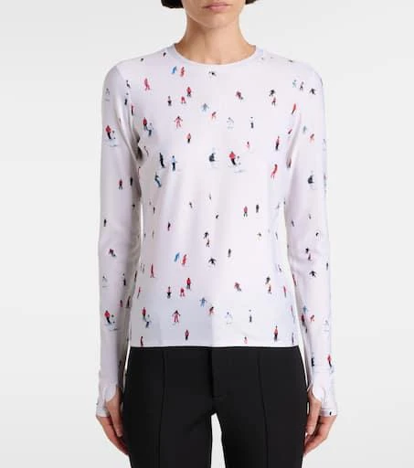 PERFECT MOMENT Perfect printed technical top 4