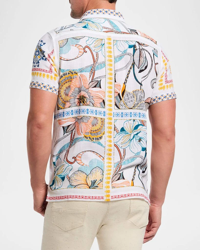 Robert Graham Men
s Manzu Short-Sleeve Shirt 3