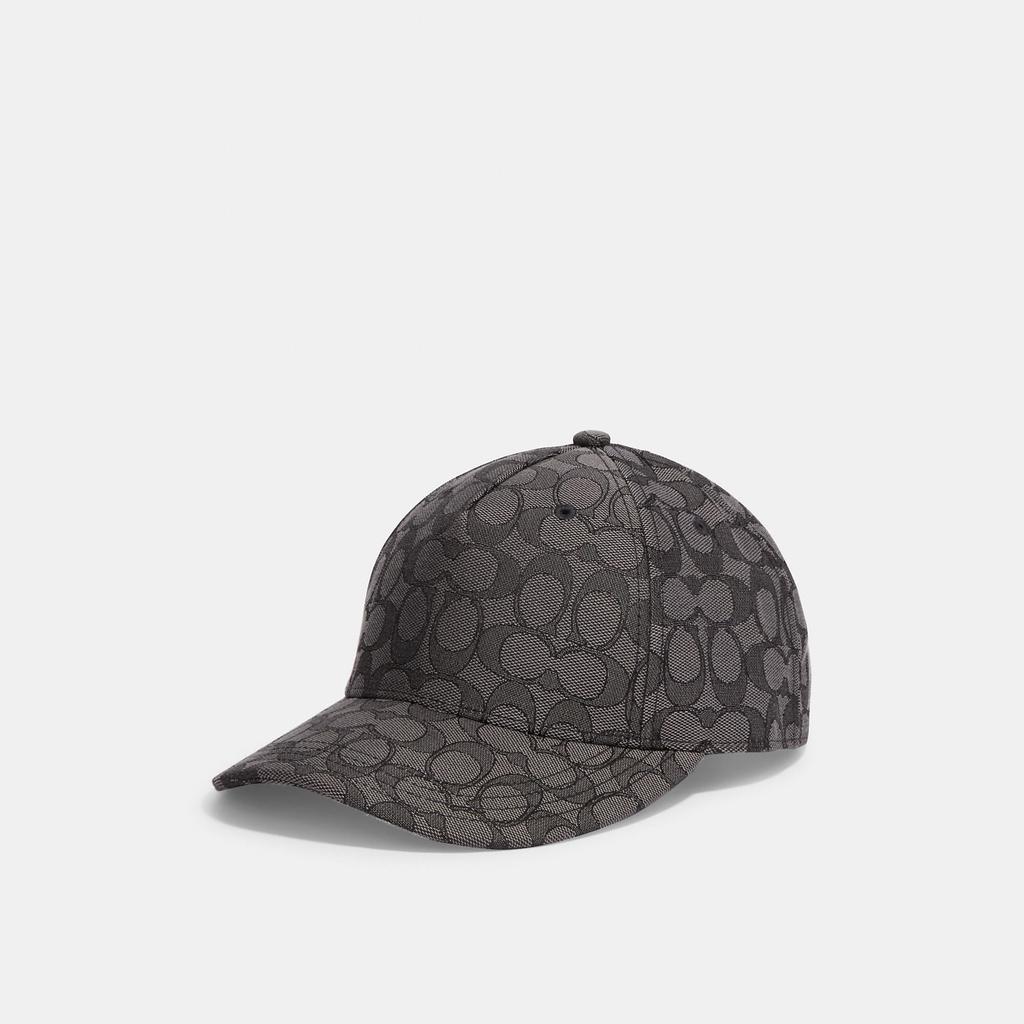 Coach Outlet Coach Outlet Signature Jacquard Baseball Hat