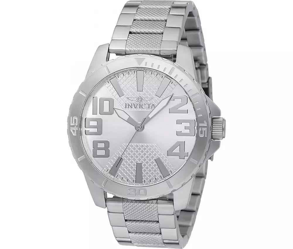 Invicta Men's 48927 Speedway Quartz PC21 Silver Dial Watch