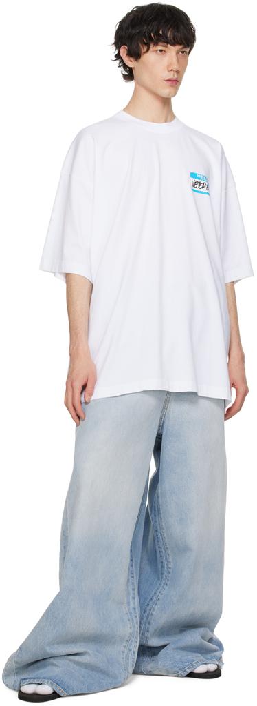 Vetements Blue Big Shape Jeans - Pants - BeyondStyle