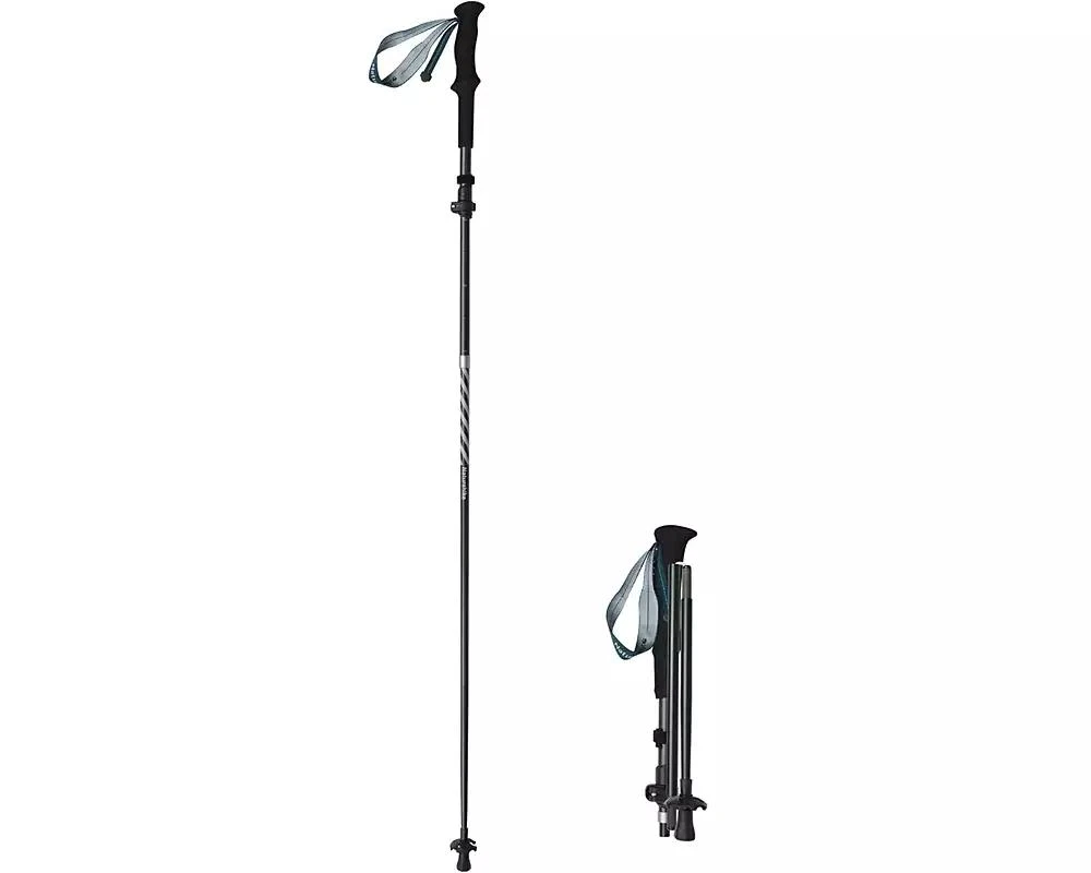 Naturehike 1pc Aluminum Trekking Pole, Lightweight Folding Hiking Pole, Adjustable 115-135cm, Compact 36cm, Walking Sticks for Hiking 
Camping