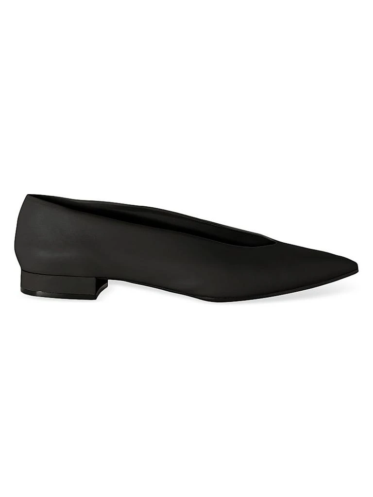 Loro Piana Rebecca Leather Ballet Flats 1