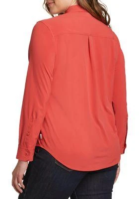 Eddie Bauer Bauer Womens Departure Long Sleeve Woven Shirt 2