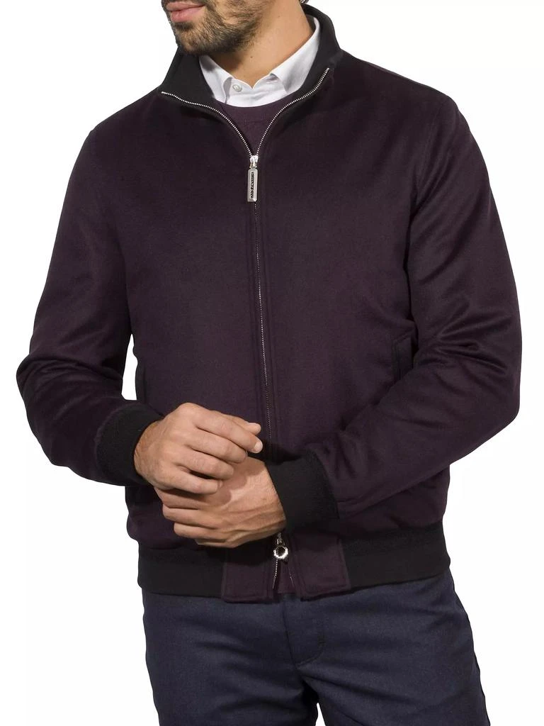 Stefano Ricci Cashmere and Suede Blouson Jacket 2