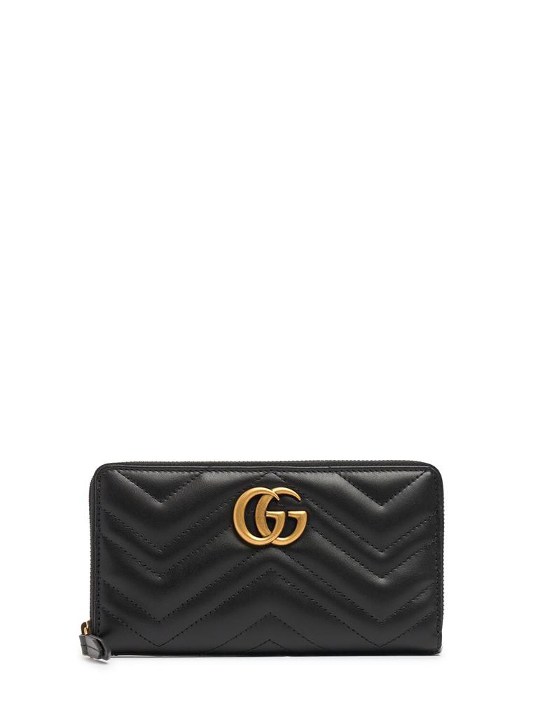 Gucci Gg Marmont Quilted Leather Wallet