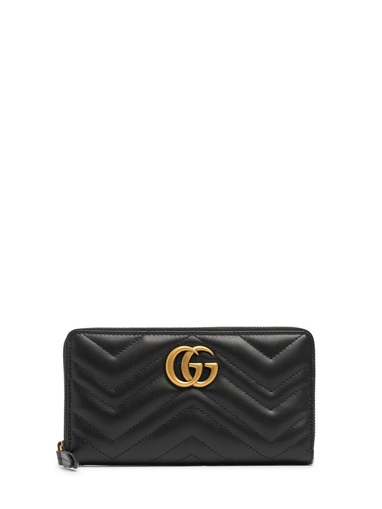 Gucci Gg Marmont Quilted Leather Wallet 1