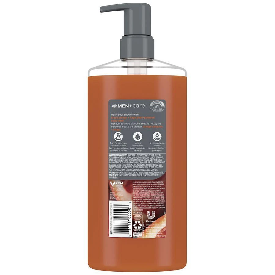 Dove Body Wash  to Rebuild Skin in the Shower Blood Orange + Sage 2