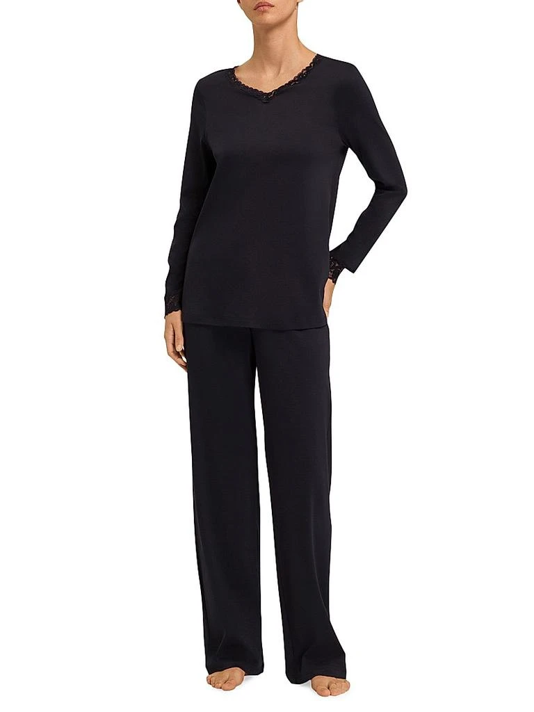 Hanro Moments Cotton 2-Piece Pajama Set 3