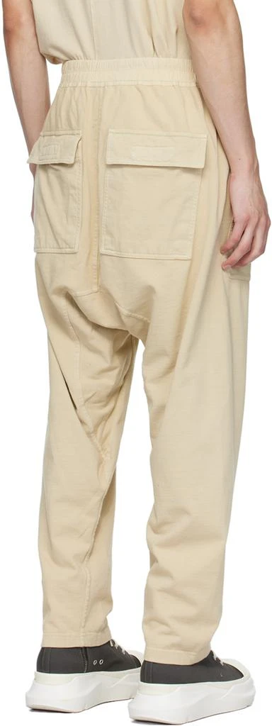 Rick Owens Off-White Classic Cargo Sweatpants 3