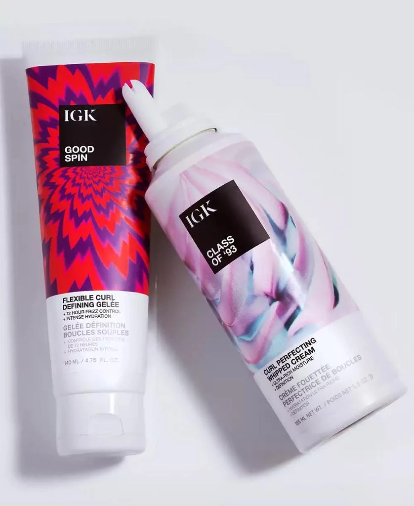 IGK Hair Good Spin Flexible Curl Defining Gelée 8