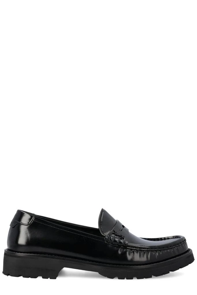 SAINT LAURENT Men Loafers Black 756049AO9TT 1000