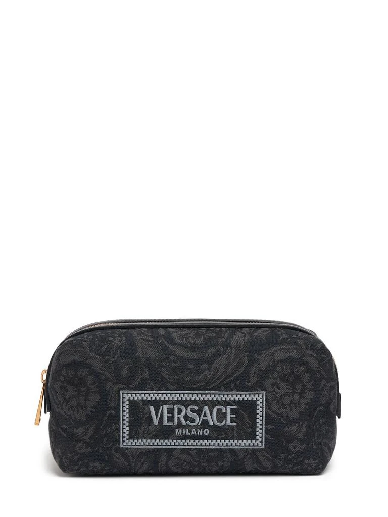 Versace Barocco Embroidery Jacquard Beauty Pouch 1
