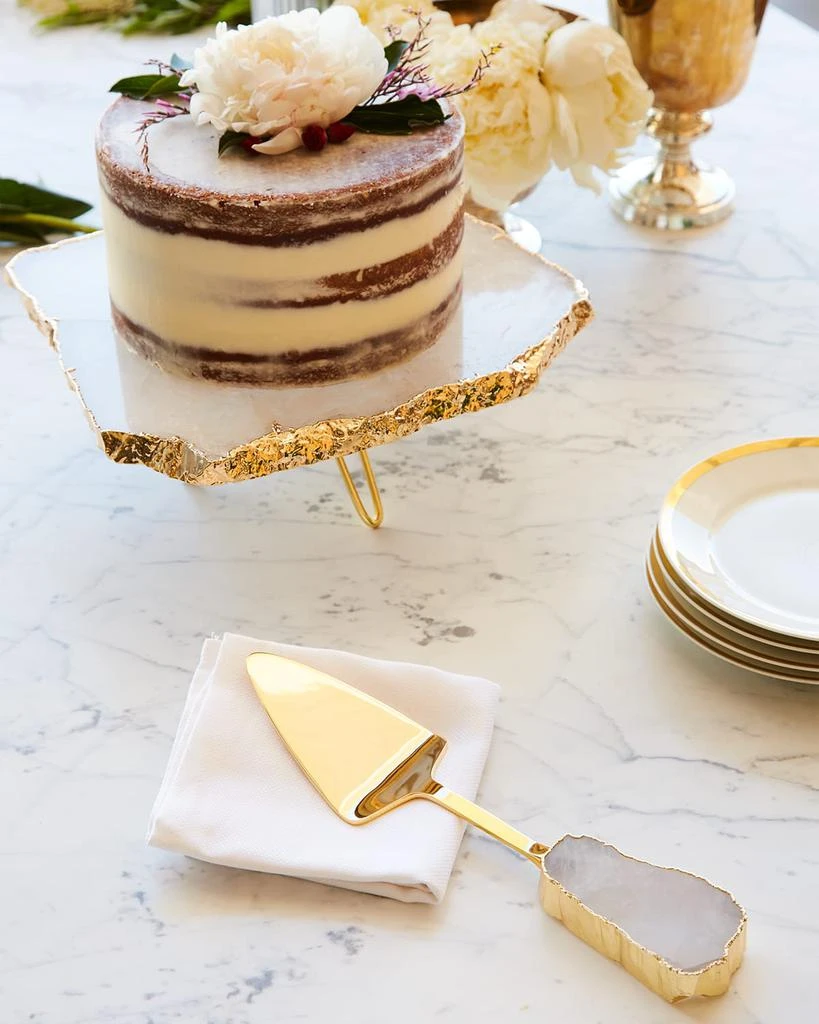ANNA New York Torta Gold-Plated Cake Stand 3