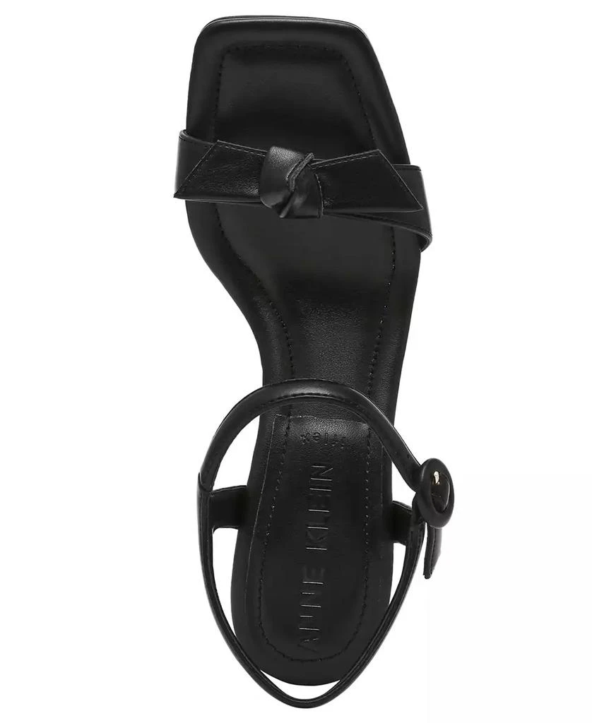 Anne Klein Women's Jia Knot Ankle Strap Dress Sandals 4