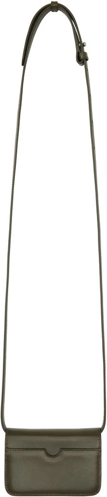AMI Khaki Ami de Coeur Strap Card Holder 2