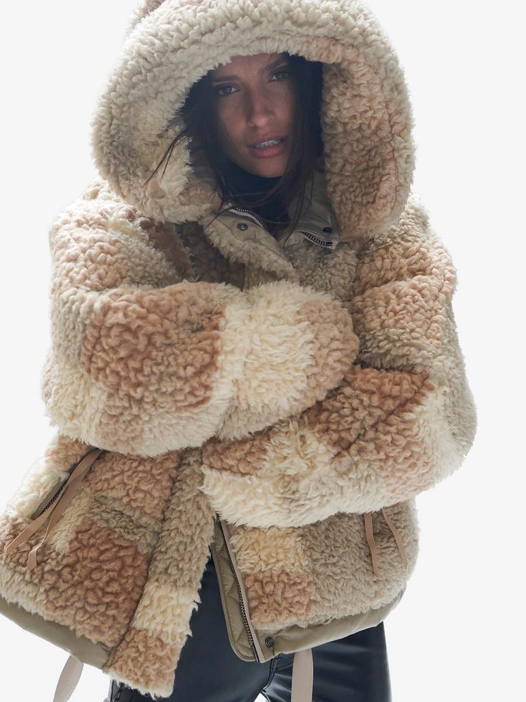 Holden W Sherpa Down Puffer - Natural Mix 5