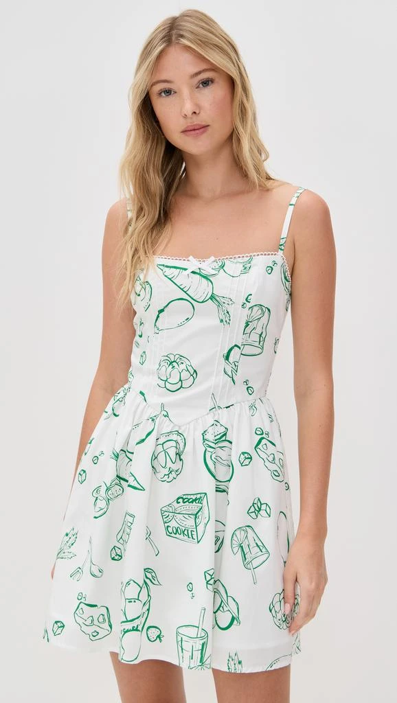 Moon River Spaghetti Strap Mini Dress 6