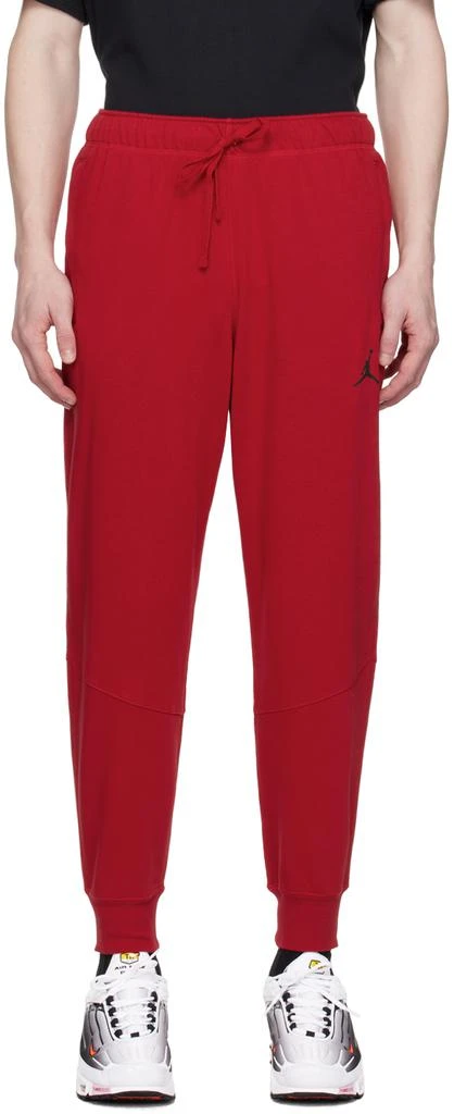 Nike Jordan Red Dri-FIT Sportwear Crossover Sweatpants 1