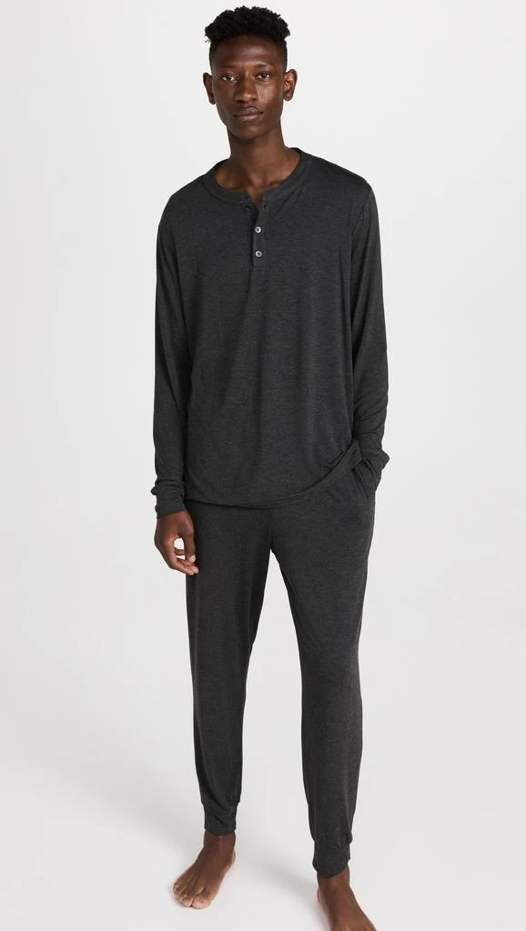Eberjey Henry Modal Long PJ Set 1